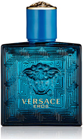 Versace Eros mini EDT splash bottle highlights fresh, confident daily wear