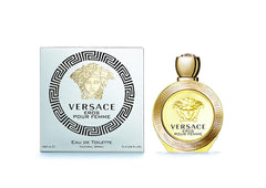 Versace Eros bottle close-up for a luxurious daily scent