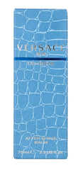 Versace Man Eau Fraiche After Shave Balm packaging display highlighting premium grooming routine