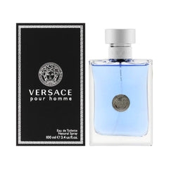 Versace Pour Homme 3.4 oz EDT bottle for everyday confidence and refined daytime wear