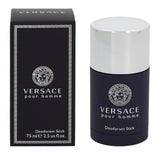 Versace Pour Homme deodorant stick front view showing sleek design for daily grooming
