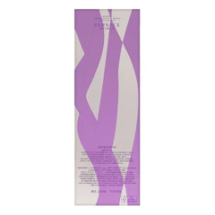 Versace Woman EDP bottle side highlights premium scent for all day confidence.