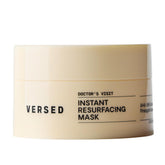 Versed Doctor's Visit mask packaging highlights at-home exfoliation formula.