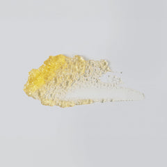 Versed Doctor's Visit mask texture close-up reveals creamy exfoliant and gentle action.