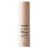 Versed Press Restart serum bottle with pump for gentle night routine on sensitive skin.