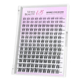VEYESBEAUTY Aliva cluster lashes tray enabling versatile volume customization for DIY lash looks.