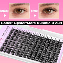 VEYESBEAUTY Handmade PBT clusters are soft, lightweight, and naturally fluffy.