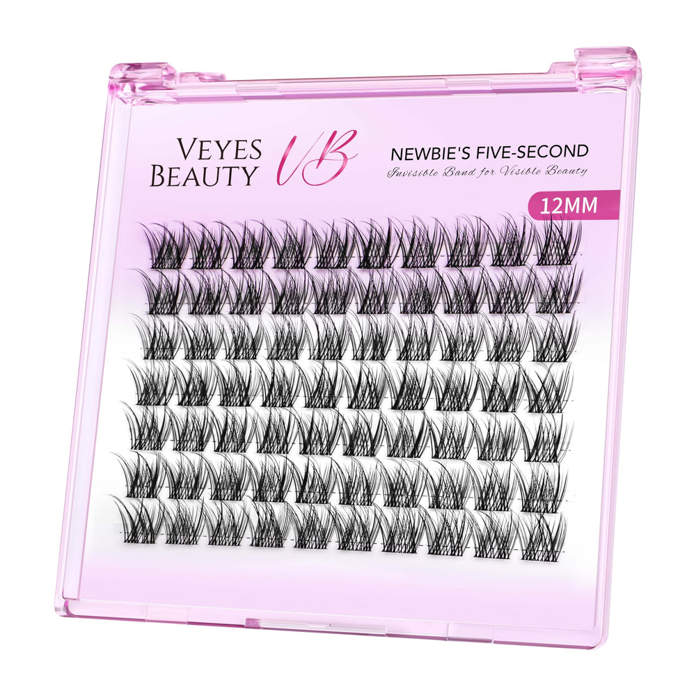 VEYESBEAUTY lash clusters tray enables easy DIY lash looks.