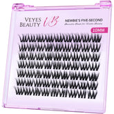 VEYESBEAUTY pestanas cluster esponjosas para look 3D suave y duradero
