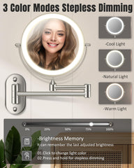 VFD 360 rotation feature enables viewing from multiple angles