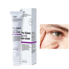VGO Eye Cream 2% Pro-Xylane tube closeup for under-eye care and firmness.