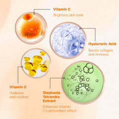 VGO Vitamin C Serum dropper dispense shows precise application for even skin tone