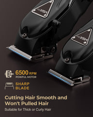 VGRPRO hair clippers precision T-blade detail shows smooth cuts