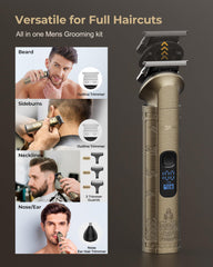 VGRPRO ergonomic handle designed for comfortable long grooming sessions.
