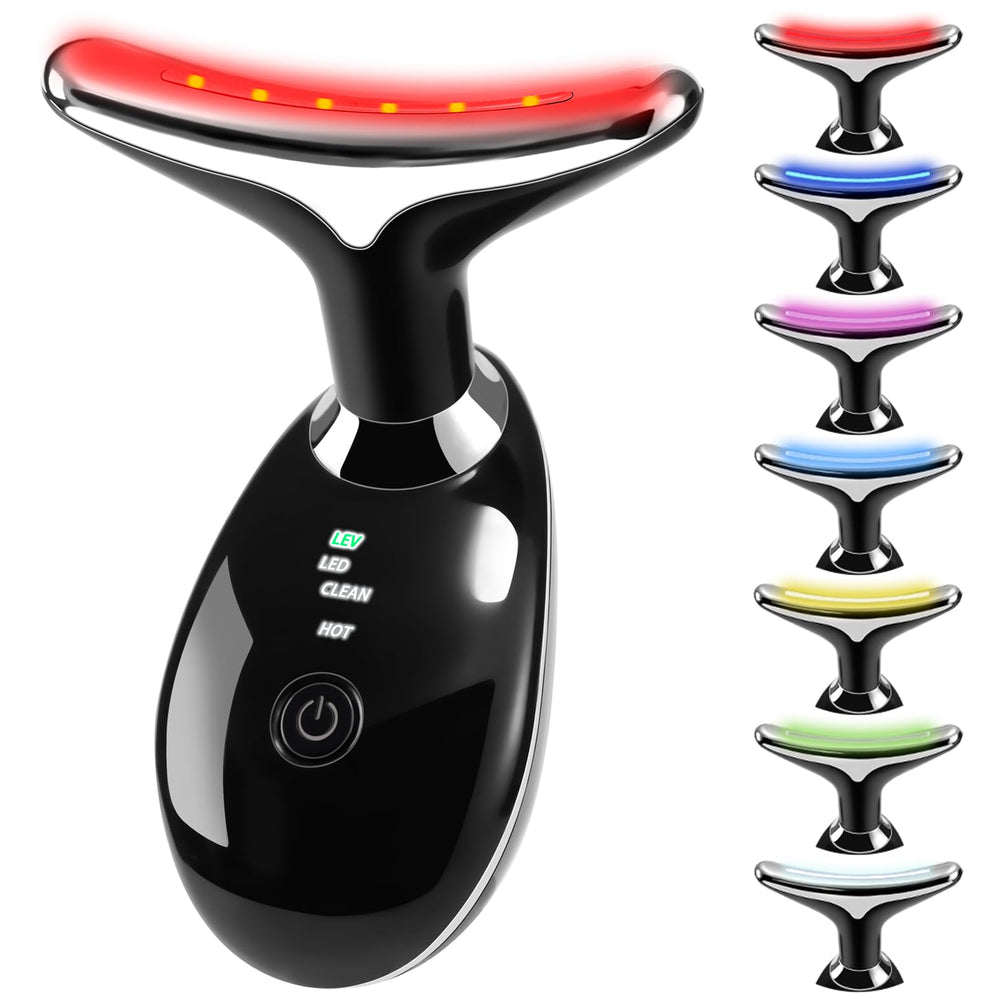 VGY 7-in-1 face massager front view for convenient at-home skincare