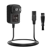 vhbw Wahl shaver charger close-up shows 2V output for reliable charging.