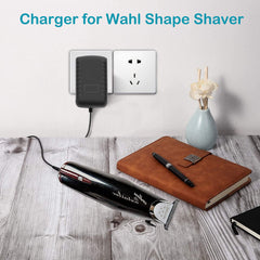 vhbw Wahl shaver charger compatibility view highlights broad model support for easy replacement.