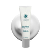 VI DERM SPF50 Daily UV Defense bottle shows clean, fragrance-free sun protection.