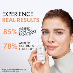 VICHY texture close-up demonstrating lightweight, hydrating finish