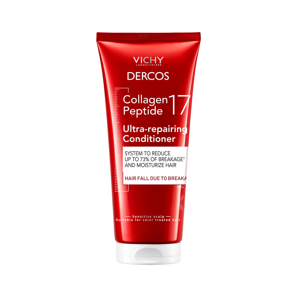 VICHY Dercos front packaging showing product and benefits