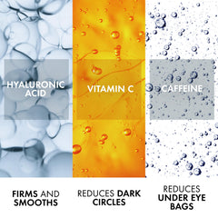 VICHY in hand size comparison highlighting compact travel-friendly tube