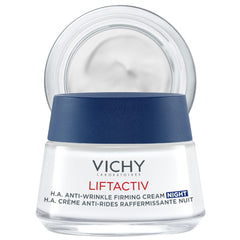 VICHY jar front view showing label and sleek packaging benefits shelf appeal