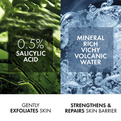 VICHY Normaderm applied on hand demonstrating gentle lathering benefit