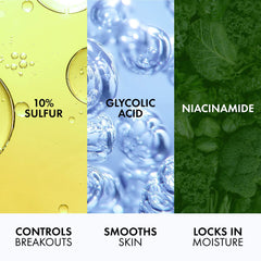 Vichy Normaderm applied to a blemish demonstrating targeted drying and reduction