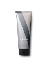 Victoria's Secret VS Him Platinum bottle closeup for a bold masculine scent