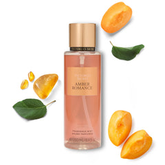 Victoria's Secret Amber Romance bottle for daily wear with warm amber scent.