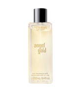 Victoria's Secret Angel Gold Fragrance Mist bottle for on-the-go scent refreshment.