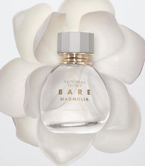 Victoria's Secret Bare Magnolia packaging highlights a luxurious evening fragrance ritual.
