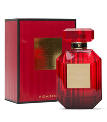 Victoria's Secret Bombshell Intense bottle pours for a bold, long-lasting fragrance.