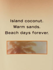 Packaging shot featuring Coconut Passion lotion packaging for brand recognition