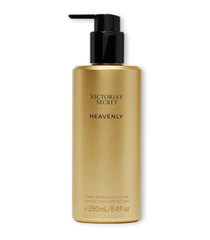 Victoria's Secret Heavenly Fine Fragrance Lotion applied on skin for quick nourishment.