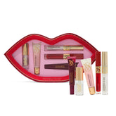 Victoria's Secret lip gloss gift set box with five products for a complete routine