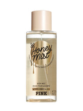 Victoria's Secret Pink Honey body mist bottle front for everyday warmth and lasting fragrance.