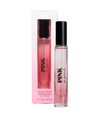 Victoria's Secret Pink travel spray bottle for on-the-go fragrance touch-ups.