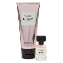 Victoria's Secret Tease gift packaging indicates a ready-to-gift duo.