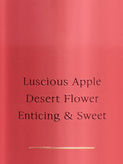 Temptation notes desert-flower emphasize warm floral heart