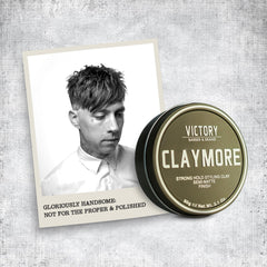 Claymore apply-routine highlights easy comb-through for a groomed moment