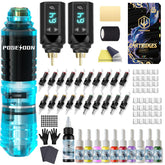 Vidattx Poseidon tattoo pen for precise lines during practice sessions.
