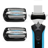 VIDSA 32B foil and cutter head pack for Series 3 shavers with fresh blades.