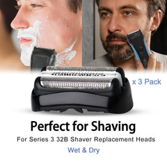 VIDSA S3 32B foil and cutters close-up highlighting precision for a closer shave