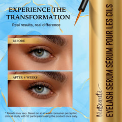 VieBeauti Lash Serum applicator brush for precise, comfortable application.