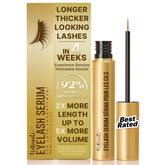 VieBeauti Lash Serum bottle close-up highlights vegan, cruelty-free formula.