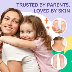 Vigority kids and babies massage hands depict gentle nighttime massage aid.
