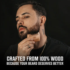 Viking Revolution beard balm tin—helps shape while conditioning for comfortable wear