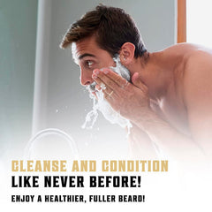 Viking Revolution beard oil bottle provides extra moisture and healthier growth.