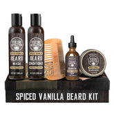 Viking Revolution beard wash bottle—clarifying formula for clean, refreshed beard mornings